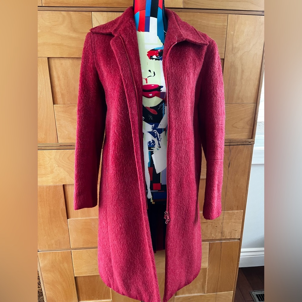 Vintage Mohair Laine Wool Laine coat
